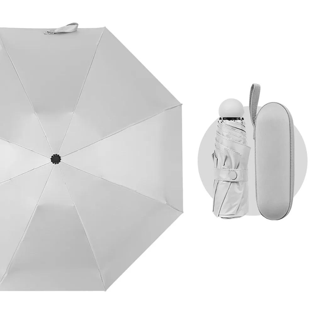 Складная капсула маленький зонтик с Упаковка Таблеток коробка карманный ...