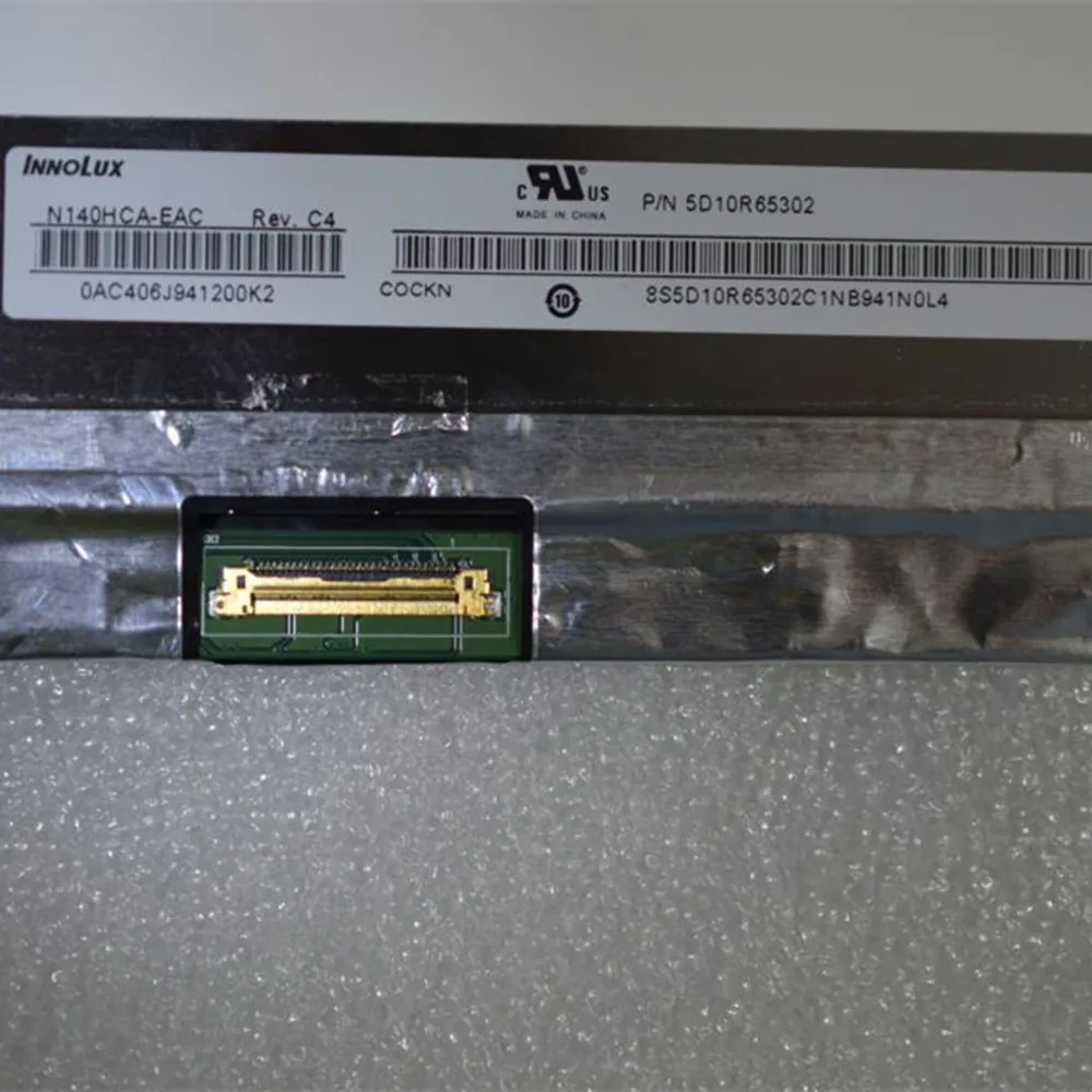 Tela de Exibição Lcd 14 Full hd Led Ips para Thinkpad T45 T490s T495 E14 Gen L14 Gen P14s Gen P43s T14 Gen T14s Gen 2 Tela de LCD do laptop - Imagem 6