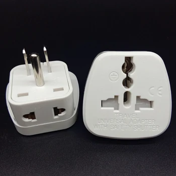 

10pcs/lot Travel Power Adapter American Canada Thailand Japan Brazil Electrical Plug Converter AC Power Socket travel adaptor