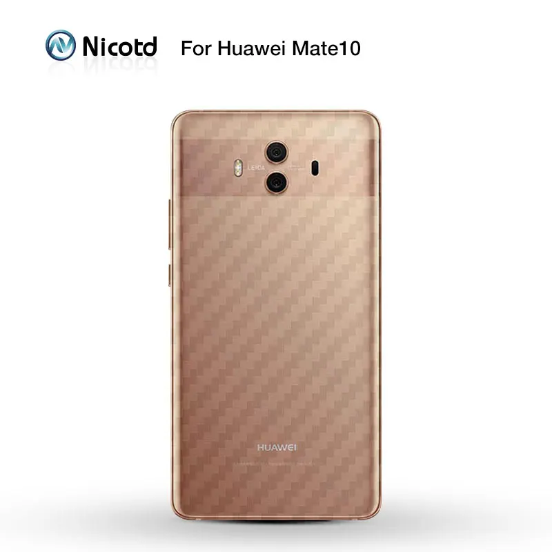 5 шт. защитная пленка из углеродного волокна для Huawei P10 P20 Pro Mate 10 20 Honor 8 9 Lite Nova