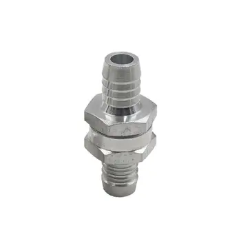 

1Pc 12mm Automobile Aluminum Alloy Gasoline Diesel Fuel One-way Check Valve Aluminum Alloy Check Valve