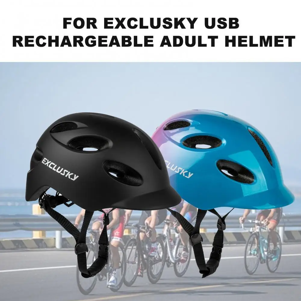 LED Bicycle Helmet With Tail Light Road Bike Helmets Cycling Adult Sports Helmet 