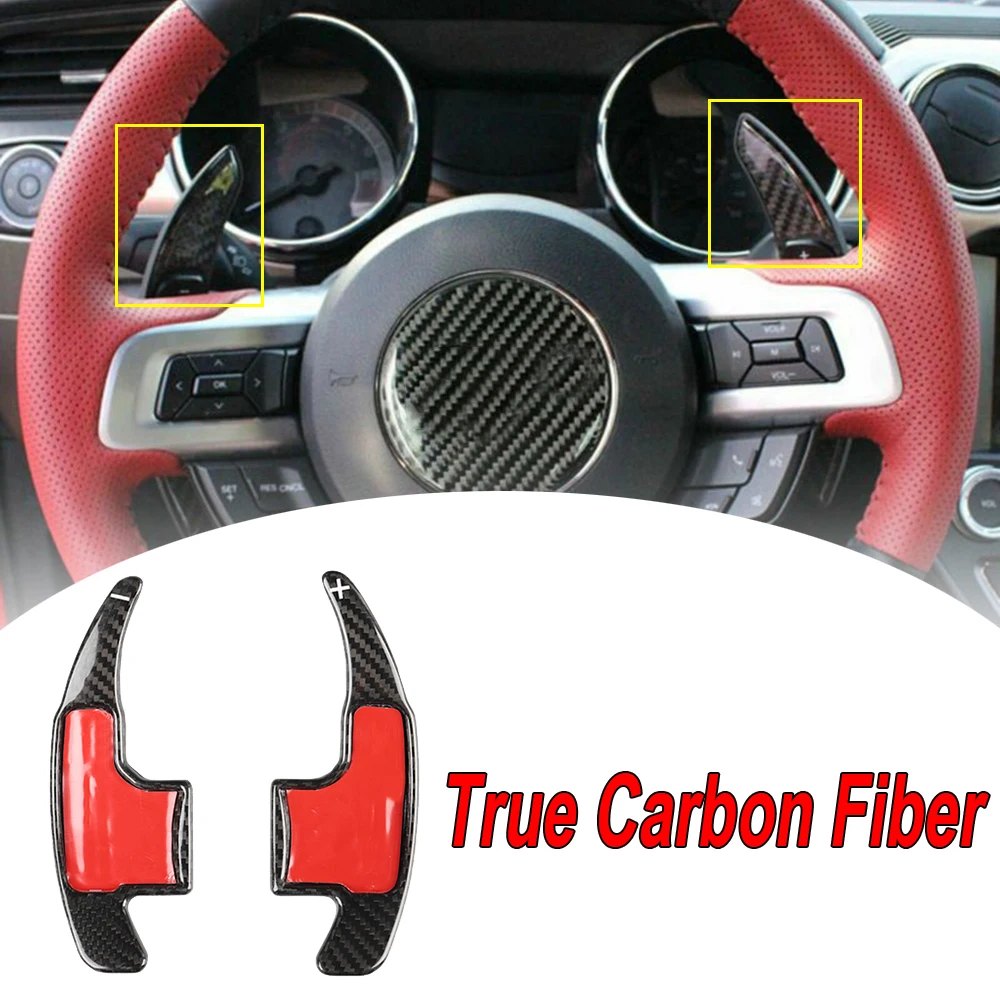 

1 pair Shift Paddles For Ford Mustang 2015-2019 Parts Inner Steering Wheel