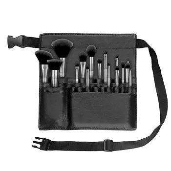 

Makeup Brush Leather Bag Multi-functional Carry-on Wallet Large Capacity Pu Package Makeup Brush Scroll Pack