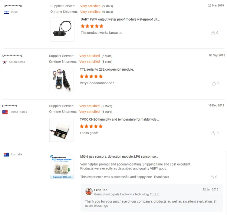 LOGOELE Digital output moisture module sht11 humidity temperature sensor SHT11