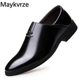 

Europe and American 2020 new men shoes classic business leather tide British style breathable sneakers men's casual sports shoes