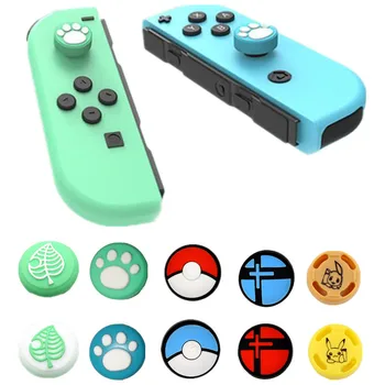 

Silicone Analog Joystick Grips for Nintend Switch JoyCon Controller Thumb Sticks Cap Skin for Switch Lite Cover Accessories