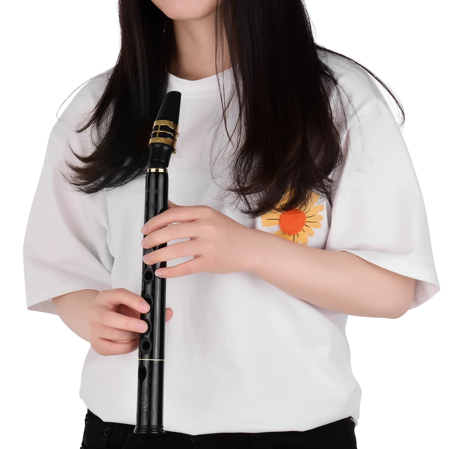 Clarinette de poche bE, Mini Saxophone Portable avec sac de transport,  Instrument à vent en bois - AliExpress