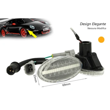 

CARALL LN3215 Kit arrow Side Led Side Marker dynamic transparent lens Mazda 2 3 5 MPV OEM GJ6A-51-120E