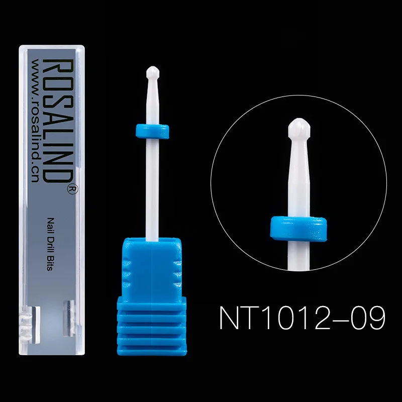 ROSALIND маникюрный станок для педикюра аксессуары для ногтей сверло для электрической дрели керамический фреза инструменты для маникюра - Цвет: NT1012-09