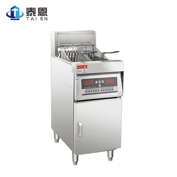 Cheap Commercial Free Standing 304 Stainless Steel Electric Fryer With Timer