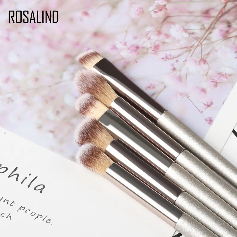 

ROSALIND Eye shadow Applicator Sponge Brush Stick Tricks Stamp Eye Makeup Palette Double Blacksmith Applicator Cosmetic Tools