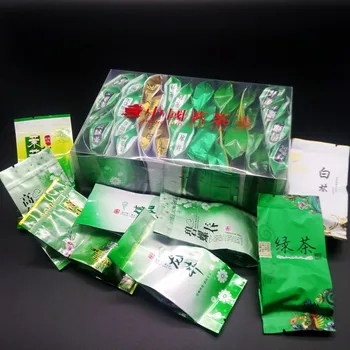 

2019 New Spring Arrival Fresh Chinese Green Tea Top Grade Weight Loss Tea Healthy Care Tea 8 Kinds of Green tea Each 4 bags