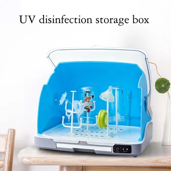

Dry Heat Sterilizer Box Storage Box Large Baby Milk Bottle Disinfection Sterilizers Ultraviolet Disinfection Cabinet