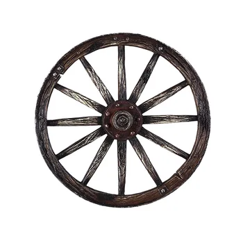 

American Retro Small Wheel Ornaments Creative Bar Cafe Wedding Photography Resin Crafts Gifts room decoration accessories