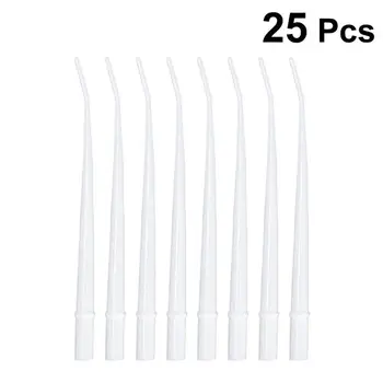 

25pcs/Pack Dental Saliva Tubes Disposable Suction Tubes Plastic Bend High Speed Oral Surgical Aspirators For Clinic Dentistry