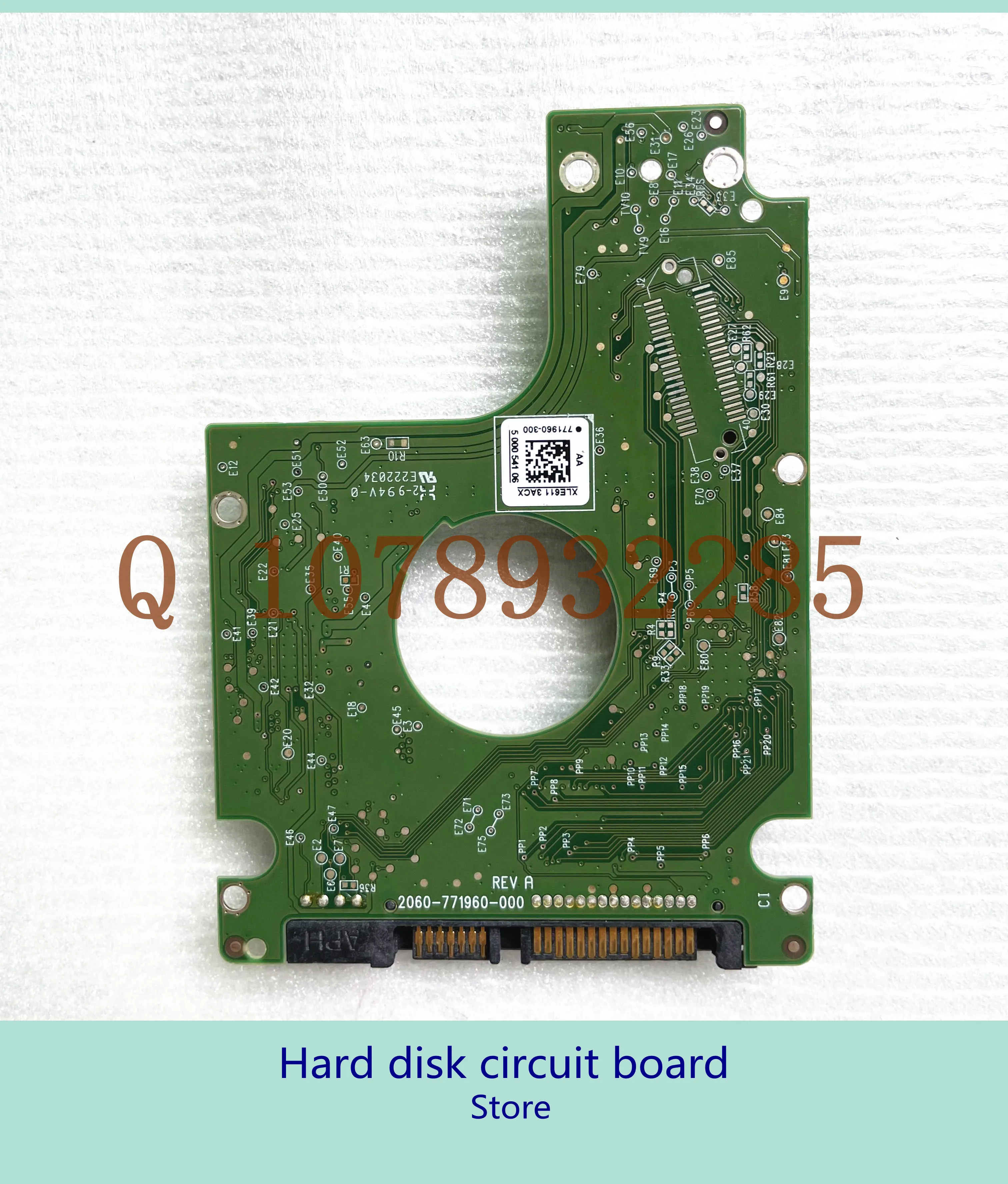 2060-771960-000 REV A , 2060-771960-000 REV P2 / Western Digital hard drive circuit board 771960-300 , 771960-600 771960-200