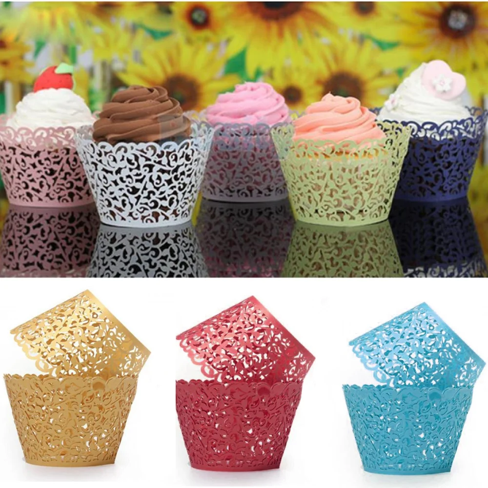 12ピース セット中空マフィンカップケーキホット販売紙コップ結婚式誕生日ベビーシャワーフィリグリーヴァインレーザーカットカップケーキラッパーラップケース Stands Aliexpress 12ピース セット中空マフィンカップケーキホット販売紙コップ結婚式誕生日ベビーシャワーフィリグリーヴァインレーザーカットカップケーキラッパーラップケース Stands Aliexpress
