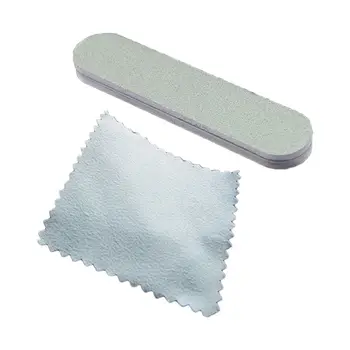 

Jewelry Polishing Cloths with Polishing Sticks Silver Polish Tool Jewelry Cleaner Anti-tarnish Square Tag Jewelry Cleaning Cloth