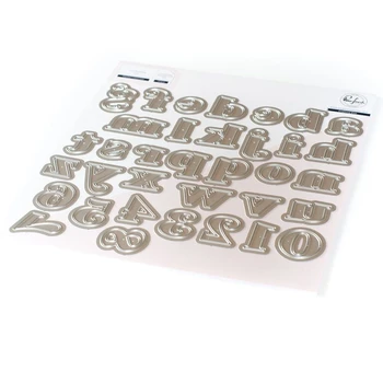 

New Twenty-six capital letters Metal Cutting Dies and Stamps for Scrapbooking Steel Craft Die Cut Embossing Paper Card Album