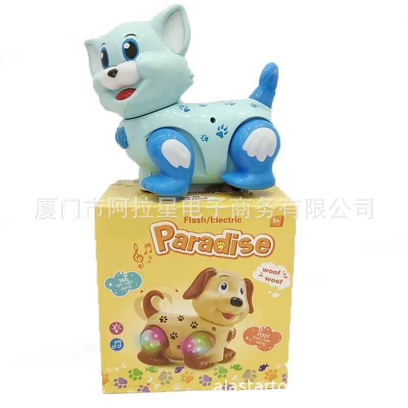 

CHILDREN'S Toy Pet Cat New Year Gift Toy Cat Electric Universal Pet Cat Sound-And-Light Pet Cat