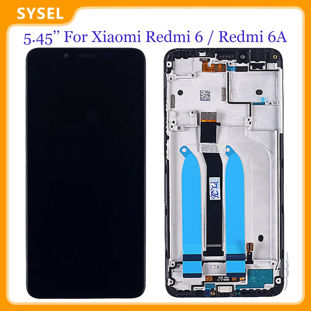 5.45 Inch For Xiaomi Redmi 6 / Redmi 6a / Hongmi 6 Lcd Display Touch Screen Assembly 1440 * 720