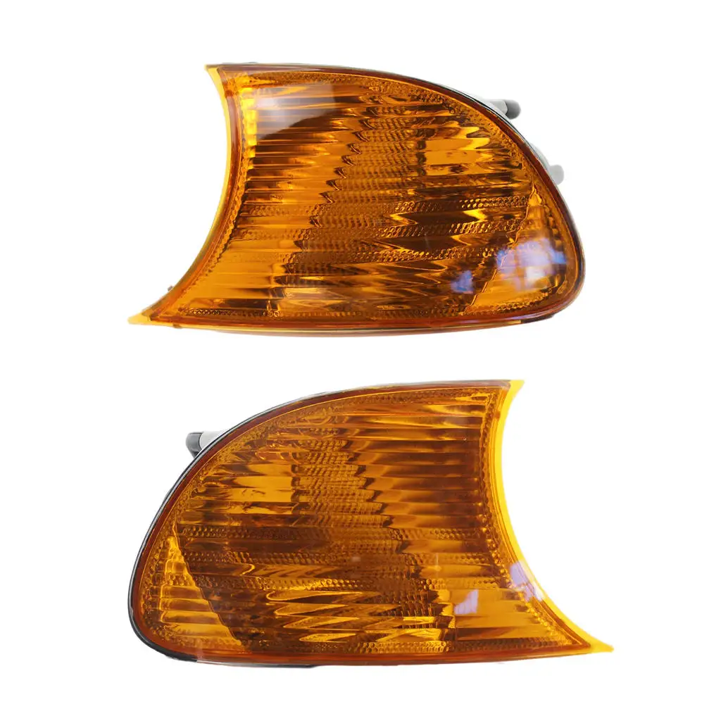 Turn Signal Lamp W/ Yellow Lens Corner Light for BMW E46 323Ci 325Ci