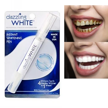 

Dazzling Whitening Pen White Tooth Cleaning Dental Teeth Whitener Hygiene Cleaning Toothpaste Teeth Peroxide Bleaching Kit