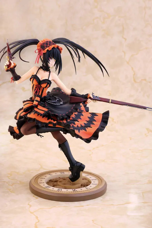 Статическая фигурка Tokisaki Kurumi Alphamax из японского аниме ПВХ для девочек сексуальная