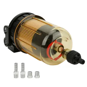 

Gas Fuel Gasoline Oil Filter Oil Water Separator Fuel Filter 1766160 Replacement for Outboard Boat Yacht Auto Parts
