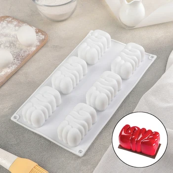 

Form for mousse desserts and pastries "Love", 29.5 × 17 cm, white