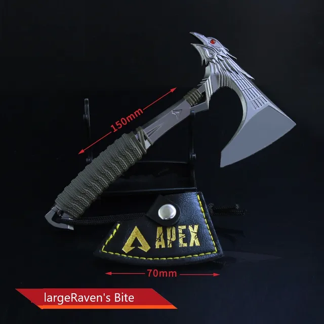 Apex Legends Bloodhound Heirloom Raven Bite Hand Axe Game Sword Weapon Model Evil Spirit Blade Toys for Children Brithday Gift 3