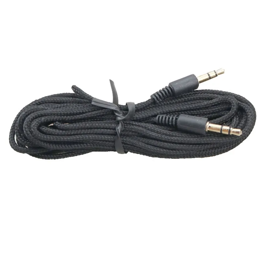 

5M 3.5mm Car Aux Auxiliary Cord Male To Male Stereo Audio Cable for Phone MP3 MP4 Headphone Speaker