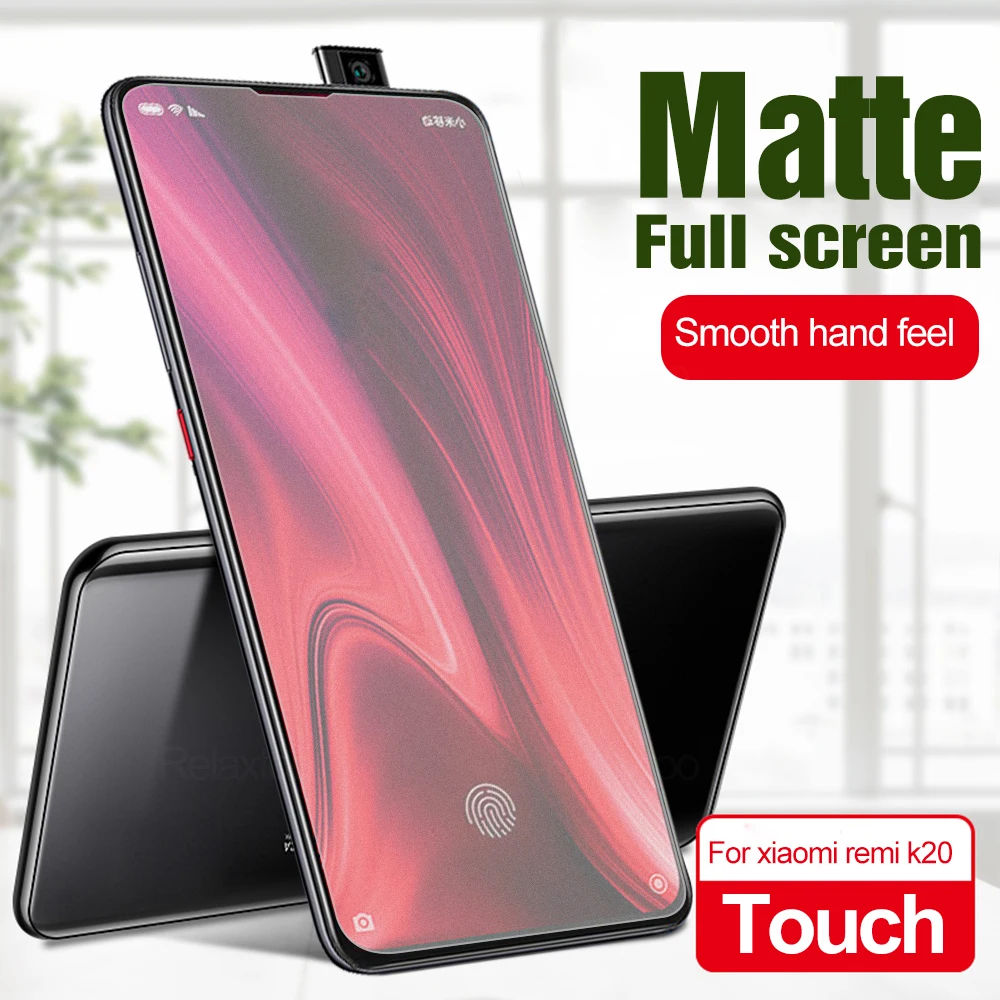 Anti-fingerprint Matte Frosted Tempered Glass For Xiaomi Mi 9T 9 T Pro Screen Protector Film For Xiaomi redmi K20 k 20 K20PRO afbeelding