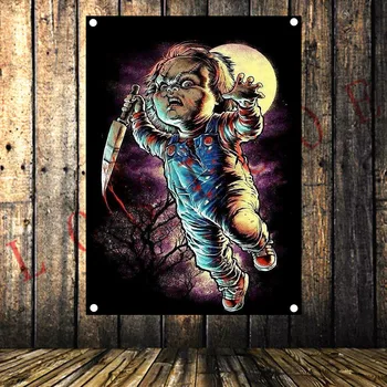 

Large Size Rock Band Banners & Flags Tapestry Wall Art Metal Music Cloth Poster Bedroom Dormitory Decoration Hanging Painting