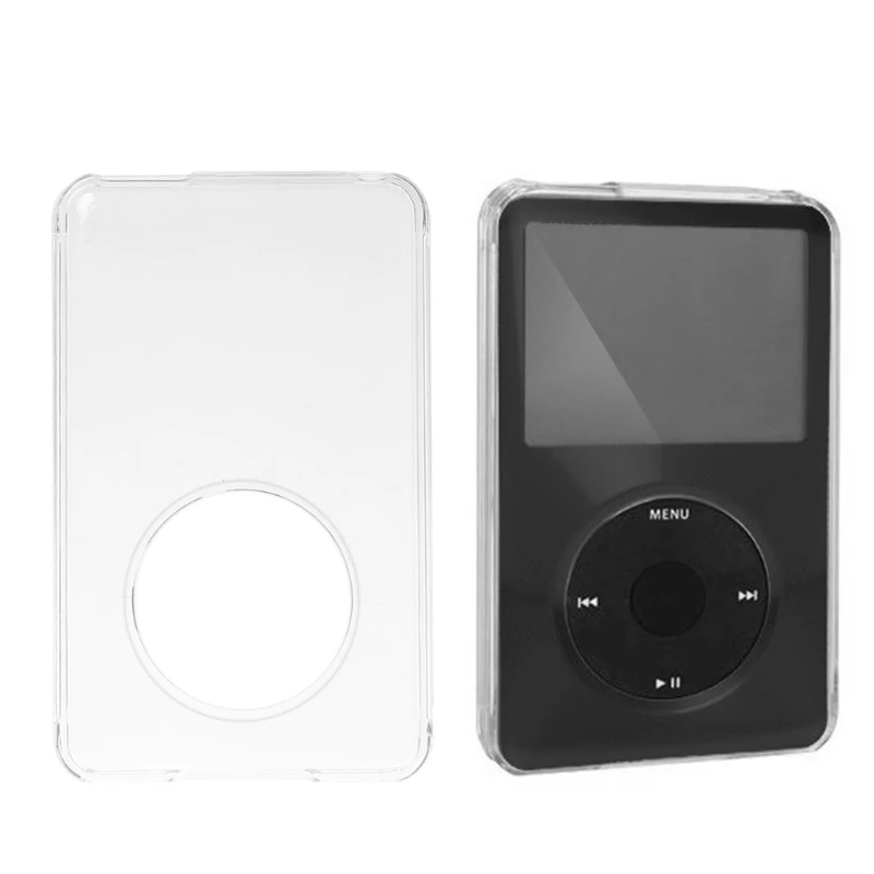 Портативный высококачественный прозрачный классический Жесткий Чехол для iPod 80G 120G 160G
