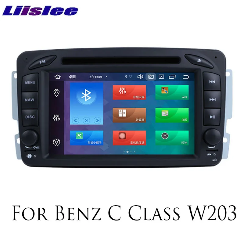 Автомобильный мультимедийный плеер NAVI для Mercedes Benz C Class MB W203 180 C200 C320 C32 C240 AMG NTG