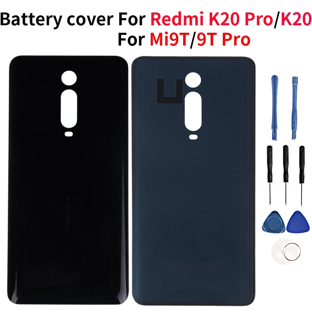 Заднее стекло для Xiaomi mi 9T K20 задняя крышка батареи чехол Xiao Red Pro | Мобильные