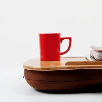 

Laptop Table Multifunction Knee Lap Desk For 14 Inch Computer Phone Flip Portable Outdoor Headrest Office Home Nap Pillow