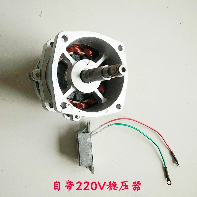 Постоянный магнит постоянного напряжения 220V800W рукоятка генератор с регулятором скорости увеличение коробки