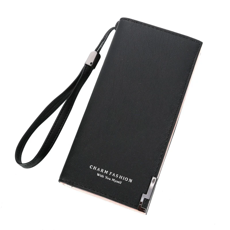 

Women Wallets 2019 Fashion PU Leather Ladies Wallet Multi-card Long Zipper Wallet Clutch