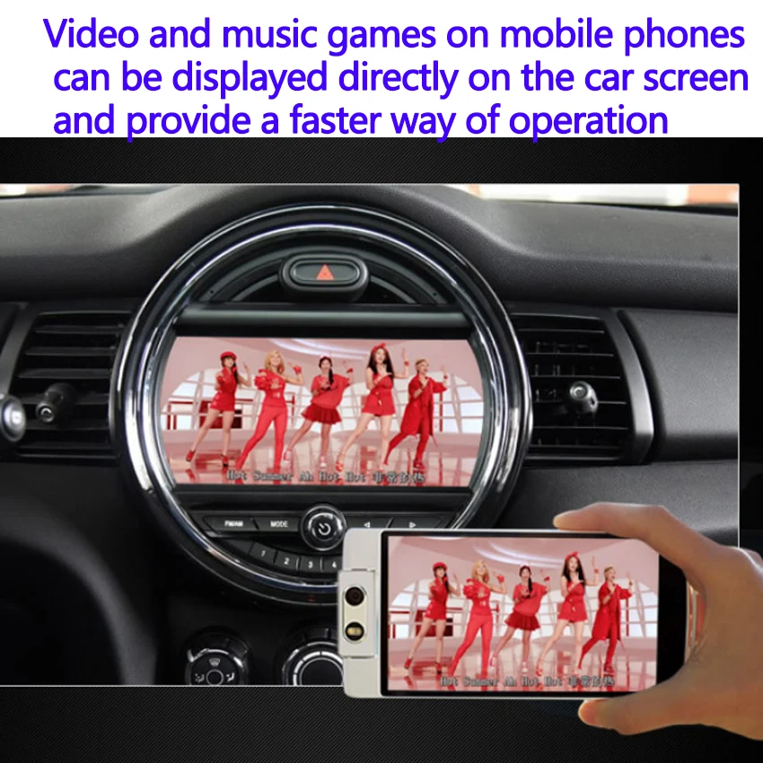 Perfect New For BMW Mini 2015-2017 Car radio Android multimedia player touch screen GPS Navigation Support Carplay Bluetooth/2G+32G+9inc 5