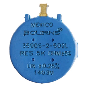 

3590S-2-502L 5K Ohm Precision Multiturn Potentiometer Resistor Adjustable New