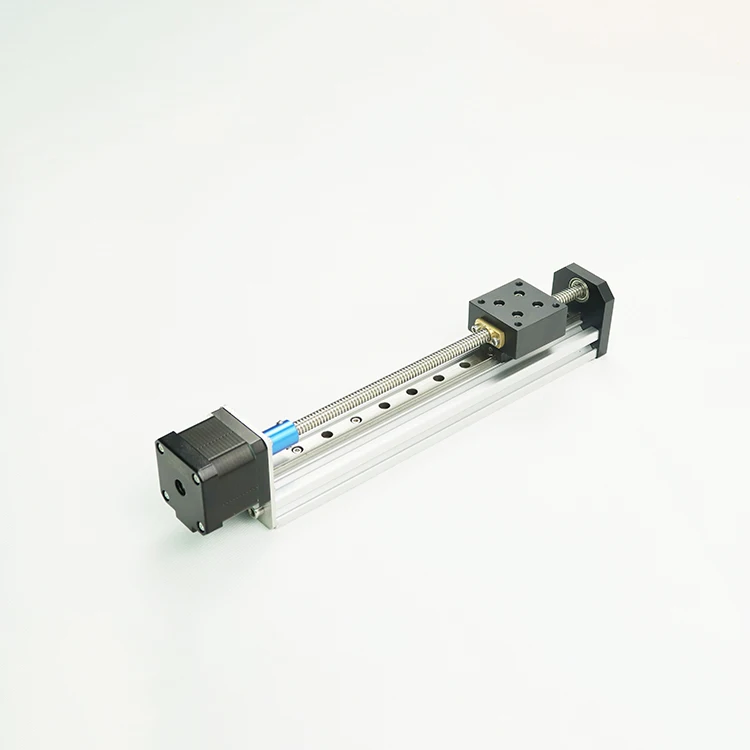 CNC линейный направляющий рельс движения T8x8 свинцовый винт платформа точность NEMA17