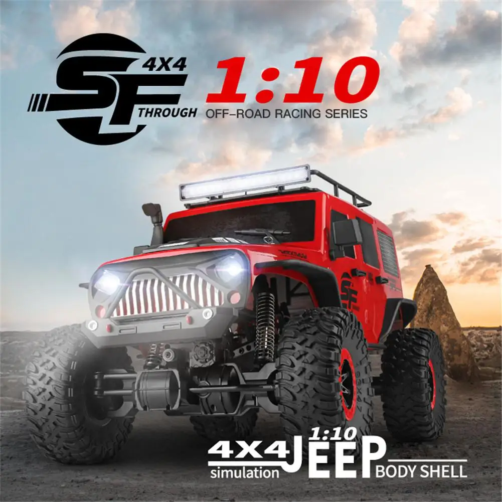 Wltoys 104311 1/10 2 4G 4x4 гусеничный RC автомобиль пустыня горных пород типов транспортных
