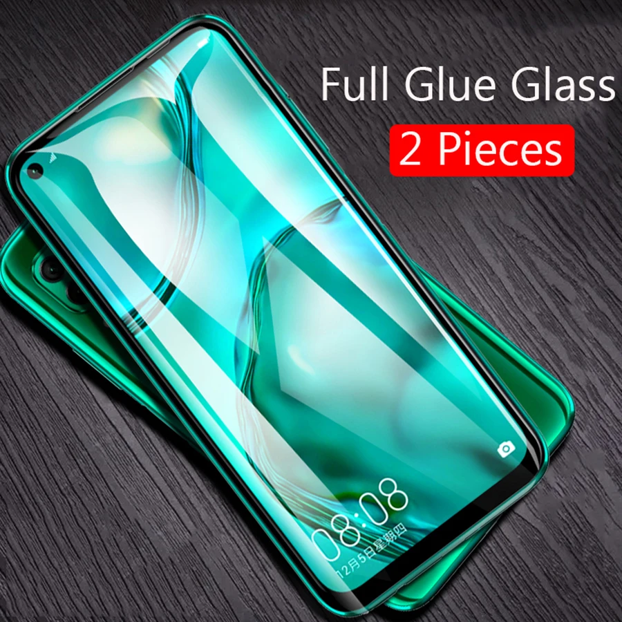 2 adet kapak için huawei P40 lite temperli cam kılıf huawei P40lite E P 40 lite yaktı p40 huawei huawei P40 lite telefon cam kılıfı