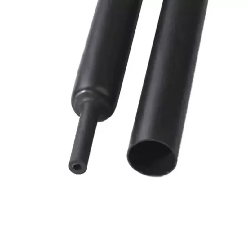 10 м/компл. черный 2:1 термоусадочные трубки черный кабель провод оплетки Обёрточная бумага 1 мм 2 мм 3 мм 4 мм 5 мм 6 мм 8 мм 10 мм 12 мм 15 мм