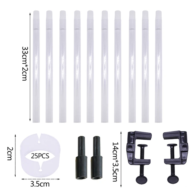 Ballons Accessories 1 Set Balloons Stand Holder Column Stick Balloon Arch Baloon Chain Birthday Baby shower Wedding Party Supply set