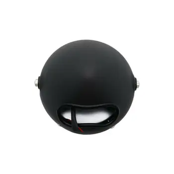 

1* Motorcycle Headlight 6.5In Motorcycle 12V DC 1pc Headlight White Angel