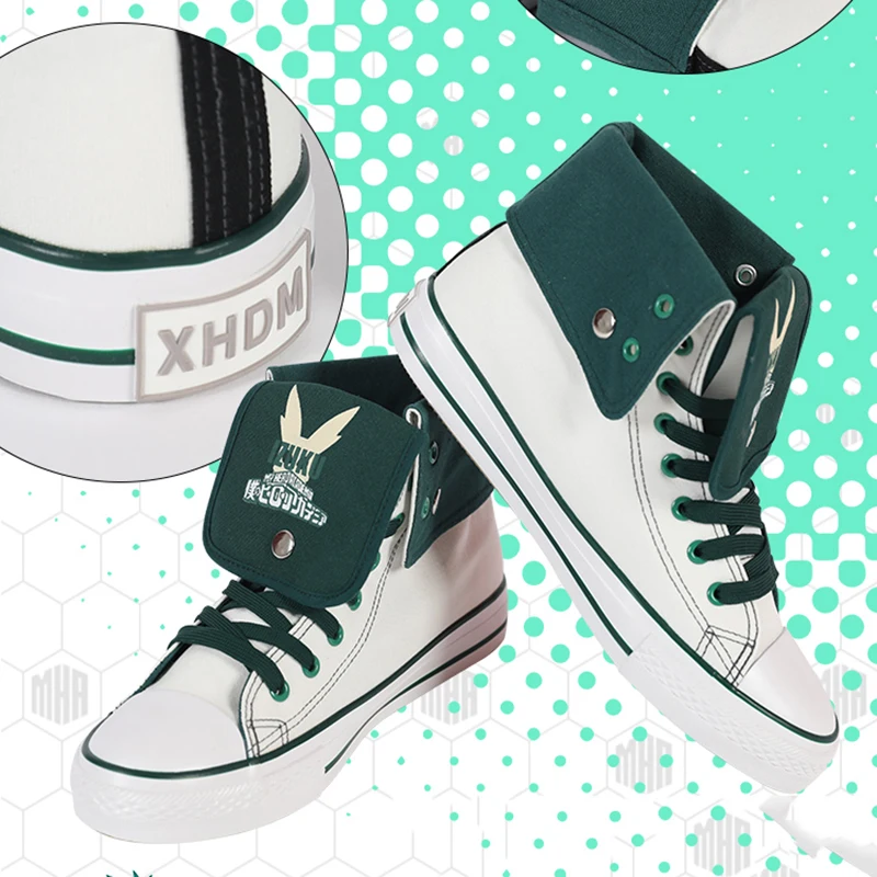 Обувь для косплея аниме «Мой герой»; ботинки для косплея; Izuku Midoriya Katsuki Bakugou Shouto Todoroki; вечерние костюмы для косплея на Хэллоуин